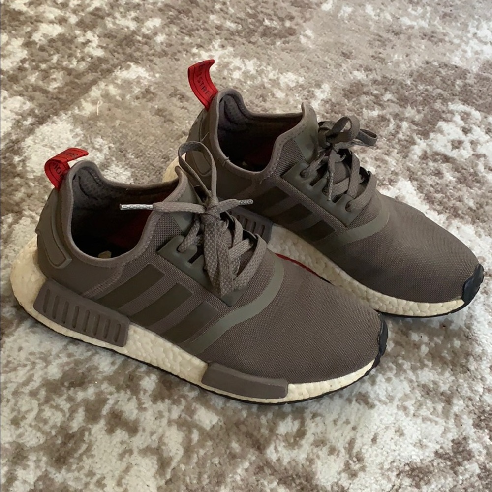 Women’s NMD R1 Adidas size gray